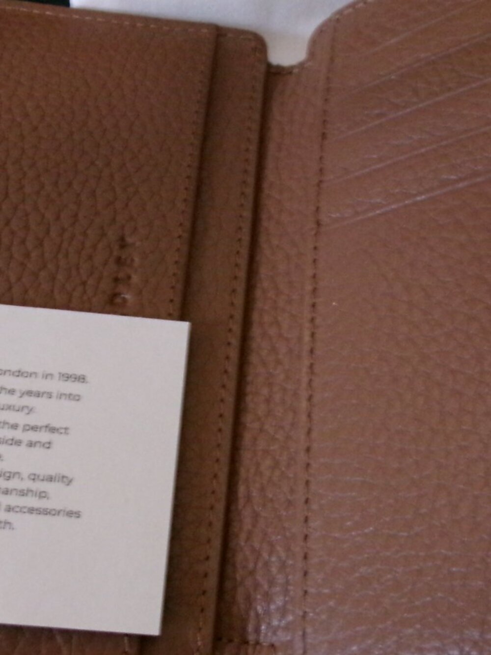 NWT Radley London Mountain Wanderer Brown Leather Wallet - Picture 4 of 6